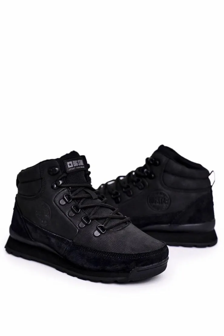 Damskie Big Star Shoes Damskie Buty Trekkingowe Big Star Czarne GG274615