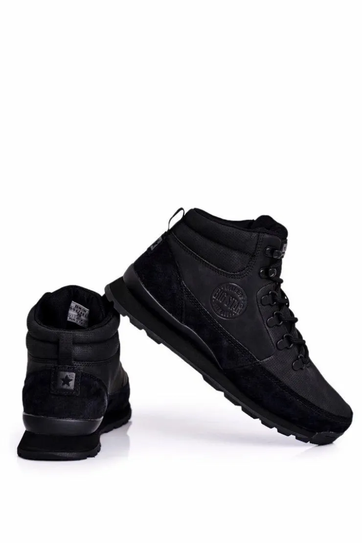 Damskie Big Star Shoes Damskie Buty Trekkingowe Big Star Czarne GG274615