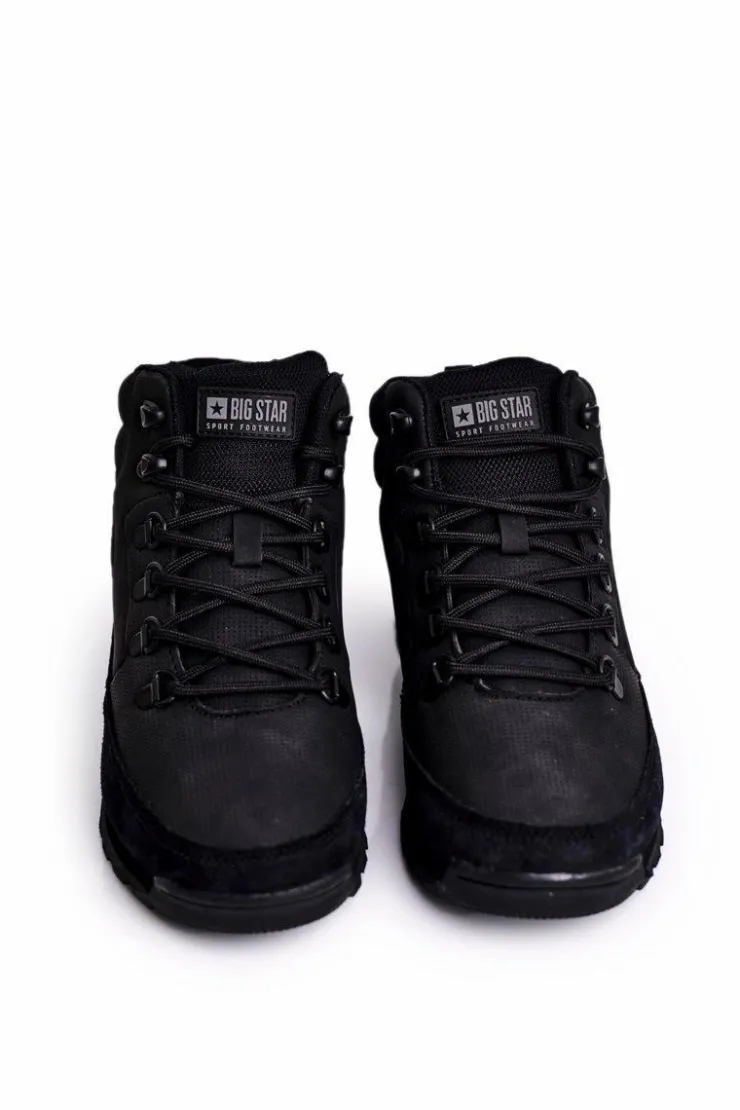 Damskie Big Star Shoes Damskie Buty Trekkingowe Big Star Czarne GG274615