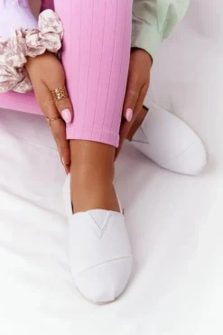 Discount Evento Damskie Espadryle Białe After Hours