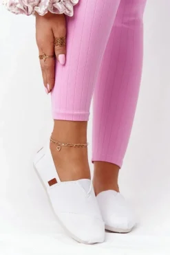 Discount Evento Damskie Espadryle Białe After Hours