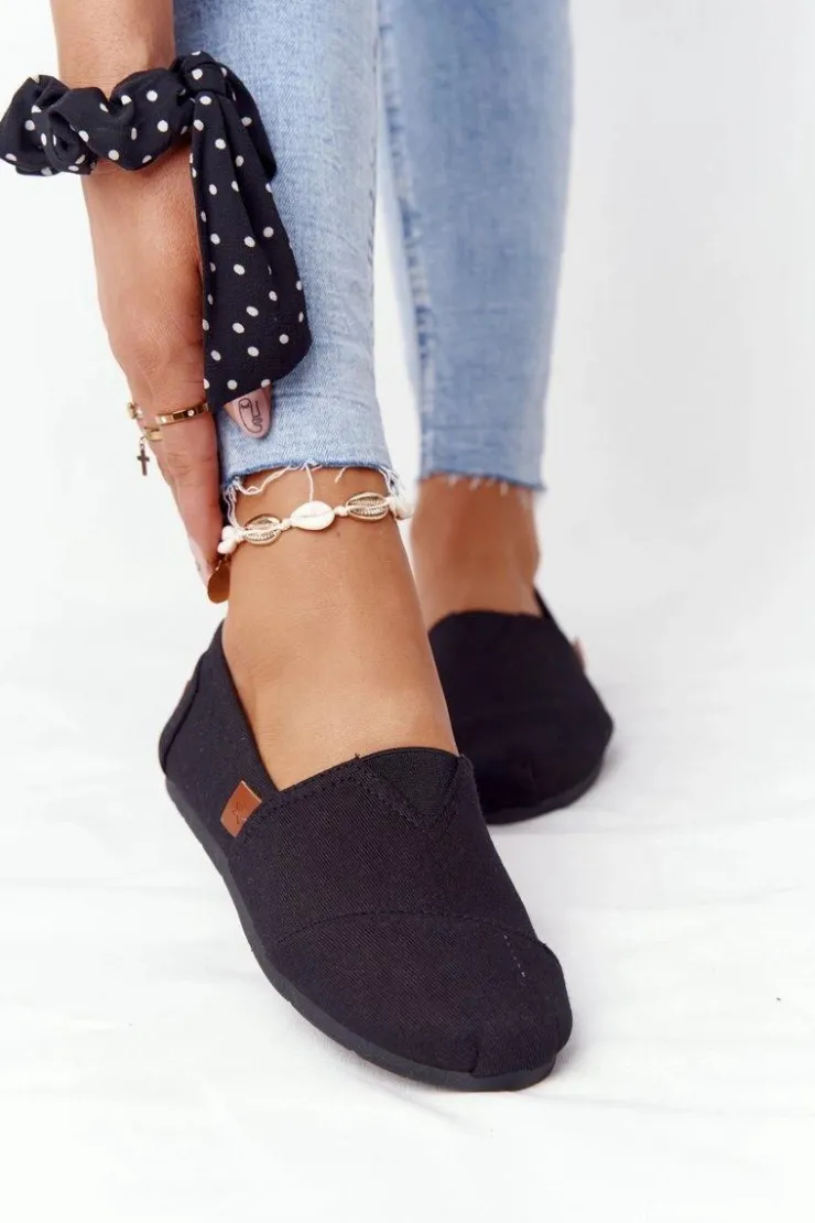 Evento Czarne Espadryle*Damskie Espadryle Czarne After Hours