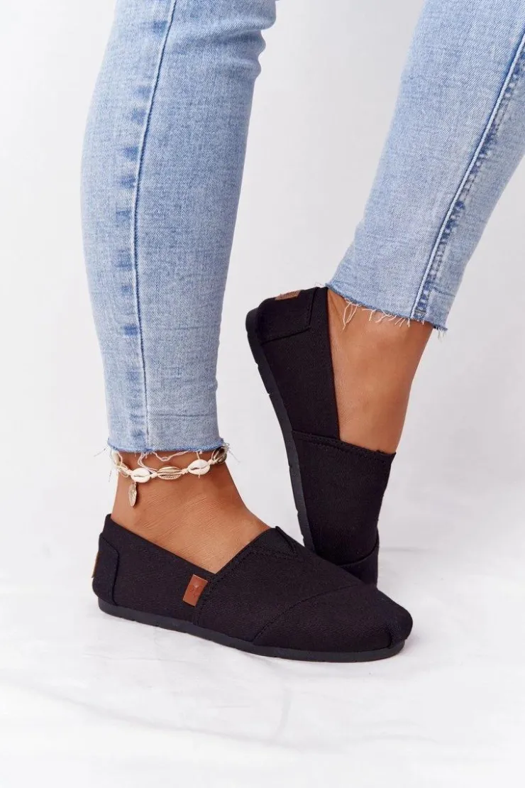 Evento Czarne Espadryle*Damskie Espadryle Czarne After Hours