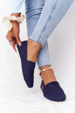 Evento Czarne Espadryle*Damskie Espadryle Granatowe After Hours