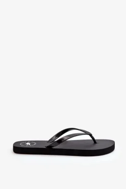 4F Klapki Damskie Japonki|Klapki Damskie Klasyczne*Damskie Japonki Klapki MM00FFLIF018-21S Czarne Czarny