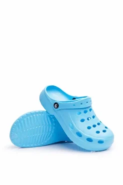 Damskie Boto Damskie Klapki Błękitne Piankowe EVA