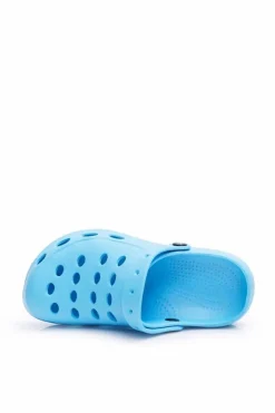 Damskie Boto Damskie Klapki Błękitne Piankowe EVA