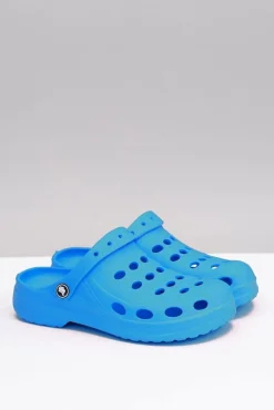 Damskie Boto Damskie Klapki EVA Błękitne Piankowe Kroksy