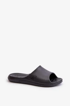 Damskie 4F Damskie Klapki MM00FFLIF093A-20S Czarne