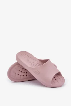 4F Klapki Sportowe|Klapki Damskie Klasyczne*Damskie Klapki MM00FFLIF093A-56S Jasnoróżowe Różowy