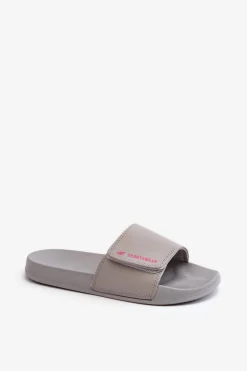 Damskie 4F Damskie Klapki MM00FFLIF031A-25S Szare