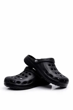 Boto Damskie Klapki Sandały Lekkie Czarne Piankowe EVA Czarny