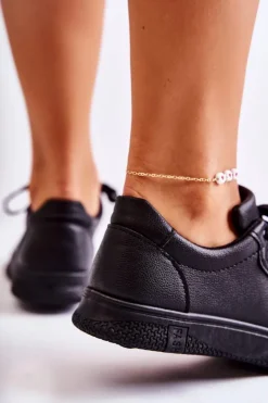 Boto Sneakersy Damskie*Damskie Klasyczne Buty Sportowe Czarne Garcia