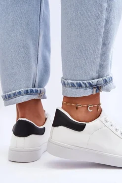 Damskie Boto Damskie Klasyczne Buty Sportowe Biało-Czarne Corrine