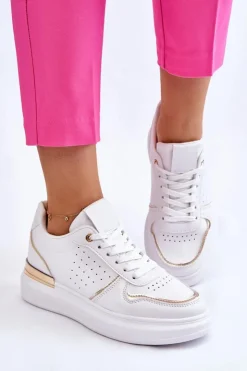 Clearance Boto Damskie Klasyczne Buty Sportowe Białe Elijah