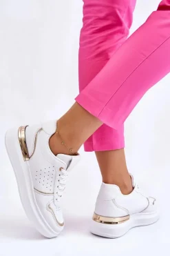 Clearance Boto Damskie Klasyczne Buty Sportowe Białe Elijah