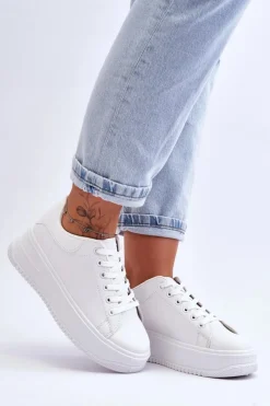 New Boto Damskie Klasyczne Buty Sportowe Białe Night Trip