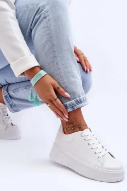 New Boto Damskie Klasyczne Buty Sportowe Białe Night Trip