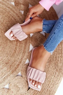 Boto Klapki Damskie Klasyczne*Damskie Klasyczne Klapki Różowe Looking Good