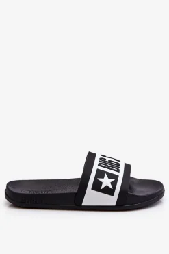Big Star Shoes Klapki Sportowe|Klapki Damskie Big Star*Damskie Klasyczne Klapki Big Star LL274739 Czarne Czarny