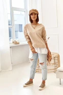 Boto Trampki Damskie Niskie*Damskie Klasyczne Logowane Trampki Khaki Challenge