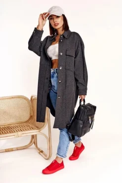 Damskie Big Star Shoes Damskie Klasyczne Niskie Trampki BIG STAR AA274007 Czerwone