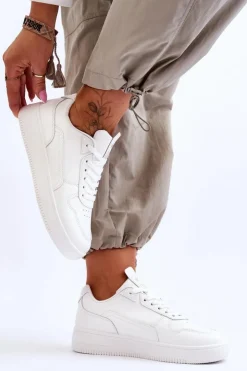 Hot Evento Damskie Klasyczne Sportowe Buty Białe Juliano