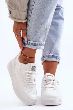 Damskie Buty damskie Vinceza Damskie Klasyczne Sportowe Buty Białe Avra