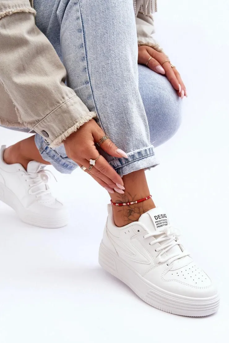 Damskie Buty damskie Vinceza Damskie Klasyczne Sportowe Buty Białe Avra