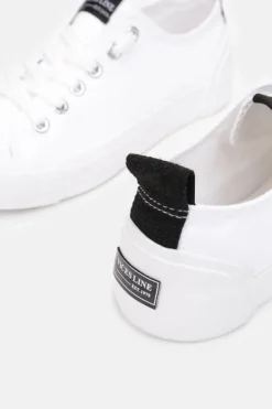 Best Boto Damskie Klasyczne Trampki Białe My Promise