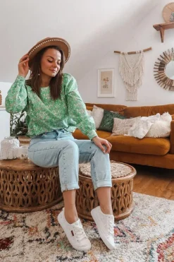 Damskie Big Star Shoes Damskie Koronkowe Tenisówki BIG STAR W274925 Białe