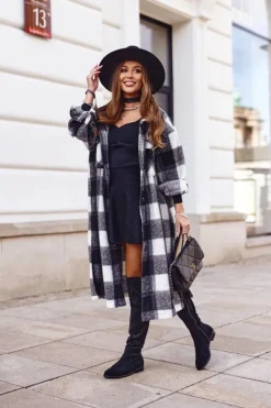 Buty Sergio Leone Damskie kozaki Sergio Leone zamszowe ciepłe czarne KZ292