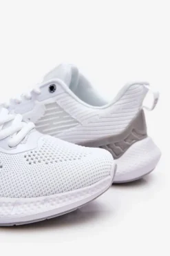 Damskie Big Star Shoes Damskie Lekkie Buty Sportowe Memory Foam System Big Star LL274297 Białe