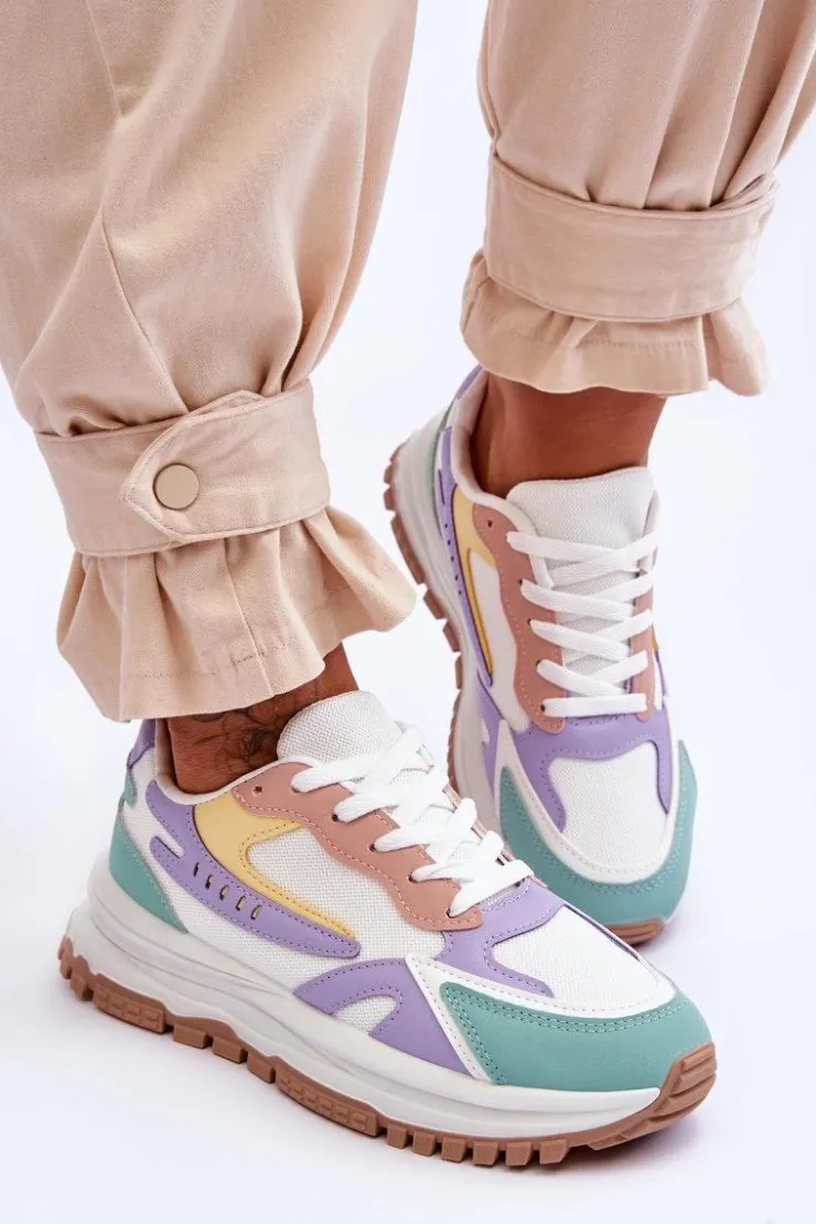 Damskie Boto Damskie Modne Buty Sportowe Na Platformie Multikolor Georgette