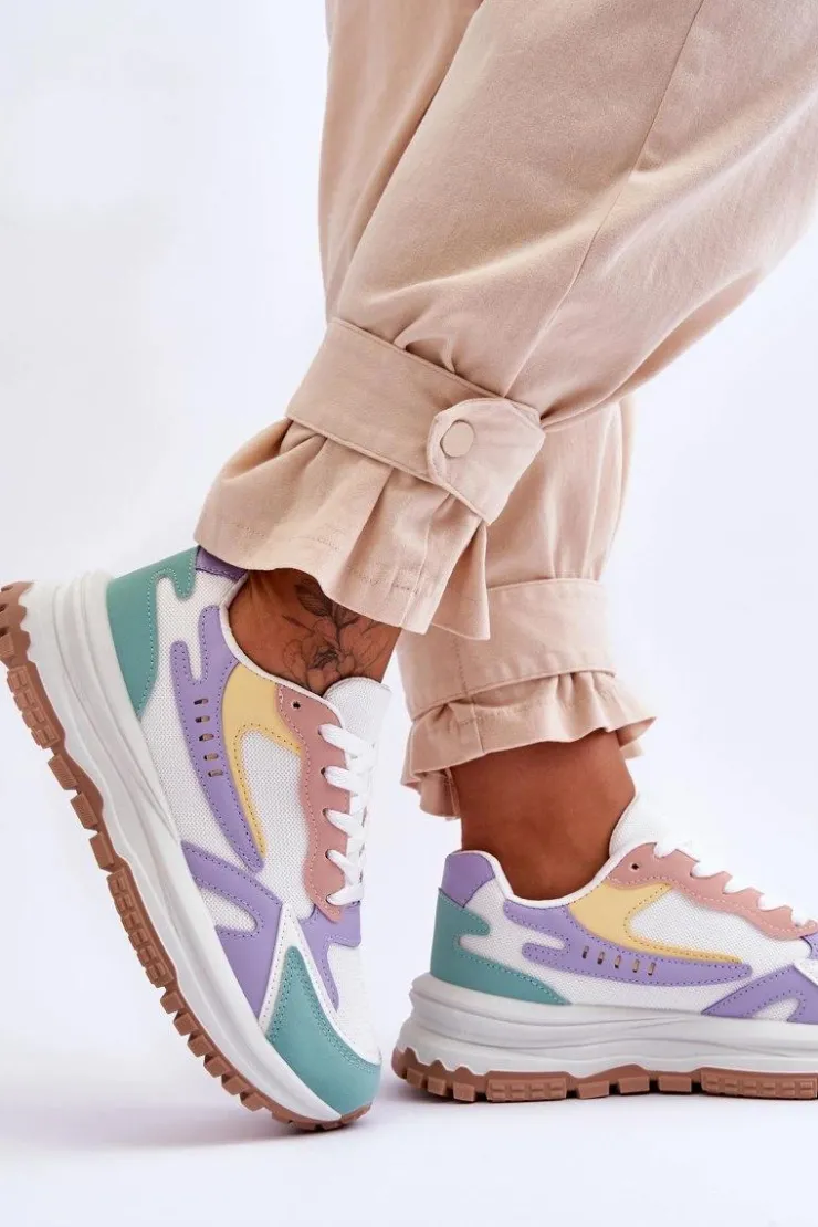 Damskie Boto Damskie Modne Buty Sportowe Na Platformie Multikolor Georgette
