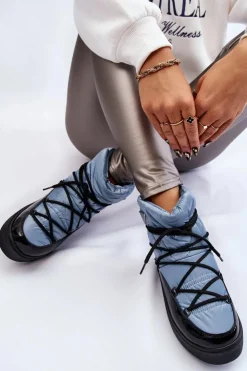 Damskie Boto Damskie Modne Śniegowce Sznurowane e Carrios