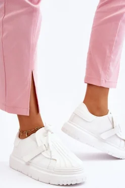 Damskie Boto Damskie Modne Sportowe Buty Białe Genesis