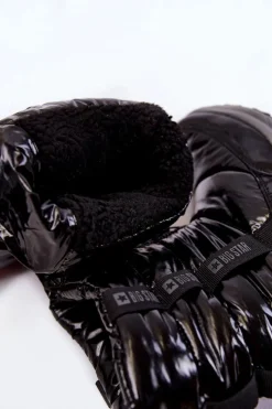 Damskie Big Star Shoes Damskie Śniegowce Big Star KK274392 Czarne