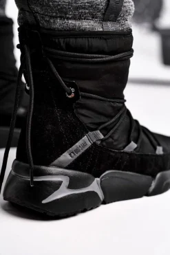 New Big Star Shoes Damskie Śniegowce Big Star Czarne GG274628