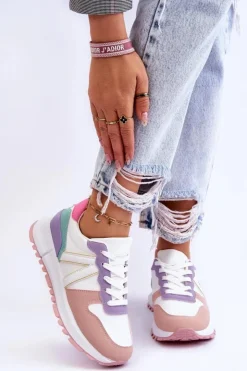 Boto Damskie Niskie Buty Sportowe Multikolor Elliot