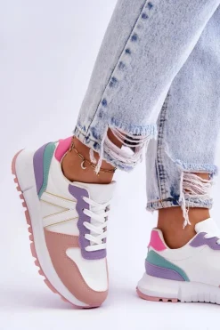 Boto Damskie Niskie Buty Sportowe Multikolor Elliot