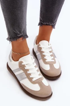 Boto Damskie Niskie Buty Sportowe Sneakersy Białe Cafala