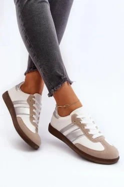 Boto Damskie Niskie Buty Sportowe Sneakersy Białe Cafala