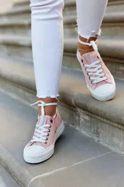 Hot Big Star Shoes Damskie Niskie Trampki BIG STAR JJ274385 Różowe