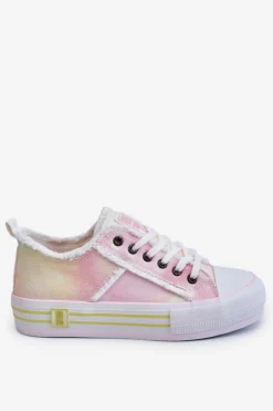 Online Big Star Shoes Damskie Niskie Trampki Big Star LL274174 Multikolor