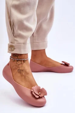 ZAXY Baleriny Klasyczne*Damskie Pachnące Baleriny LL285002 Nude