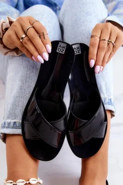 Best ZAXY Damskie Pachnące Klapki JJ285077 Czarne