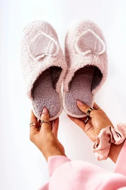 Damskie Boto Damskie Papcie Beżowe Heartbeat