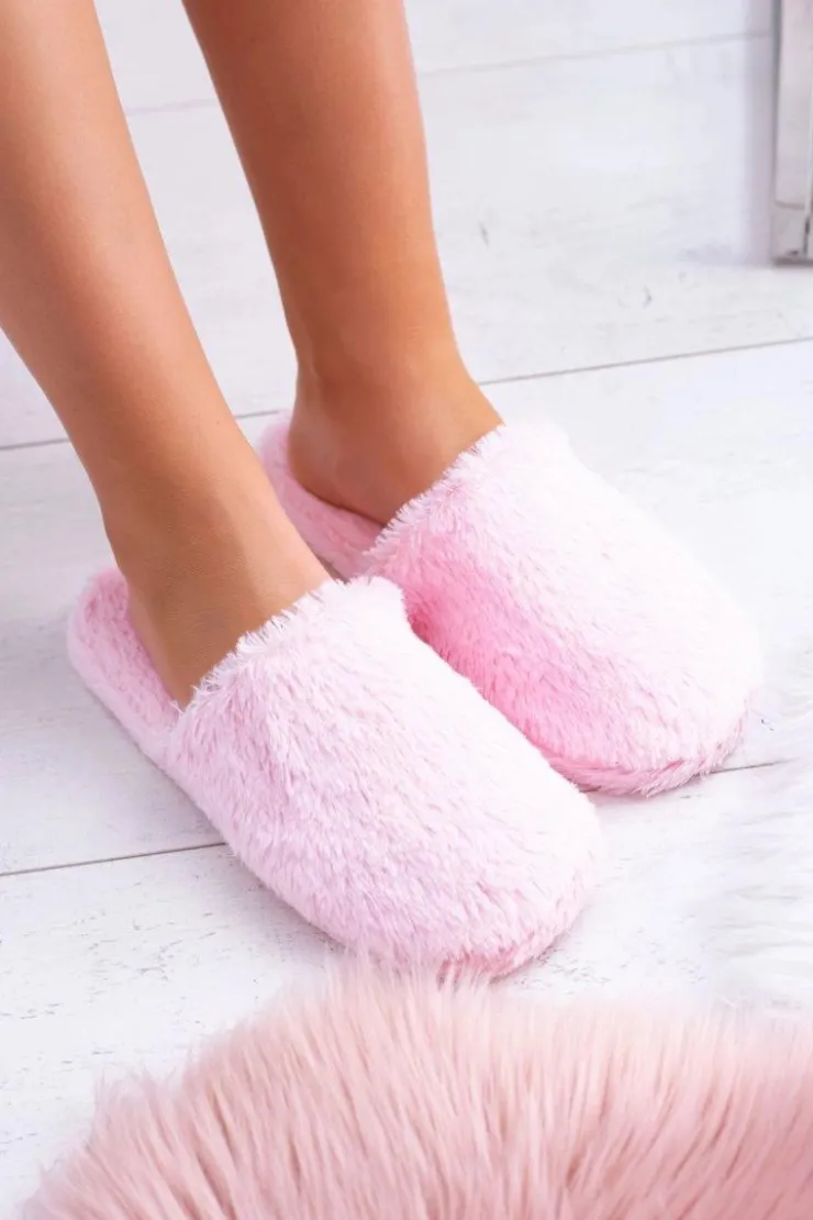 New Boto Damskie Papcie Futerkowe Różowe Mimia