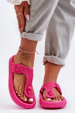 Damskie Boto Damskie Piankowe Japonki Fuksja Apolla